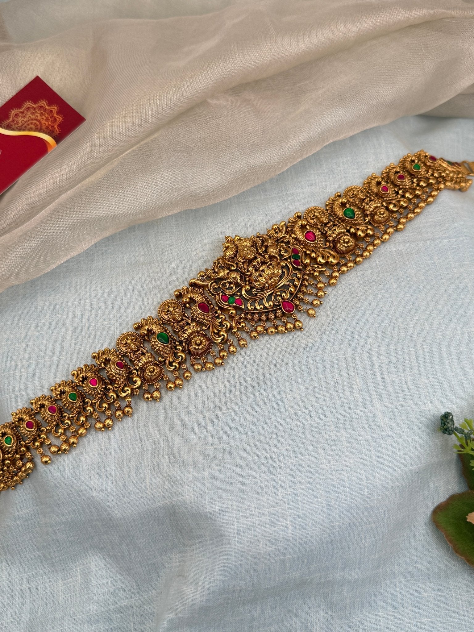 Luxurious Antique Chain Vadaanam Kamarbandh 7052 - Mahilas