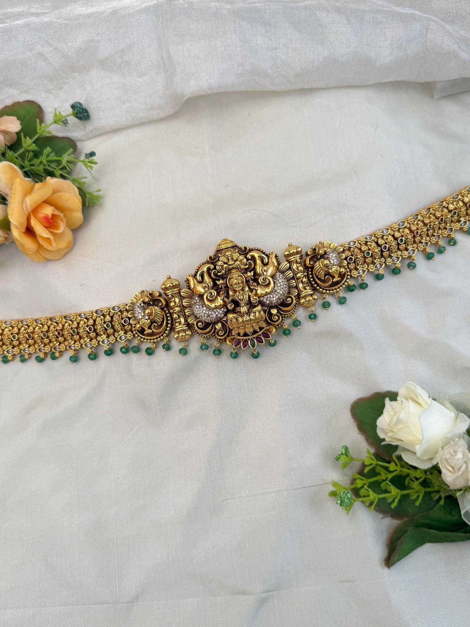 Luxurious Antique Chain Vaddanam Hip Belt 7129 - Mahilas
