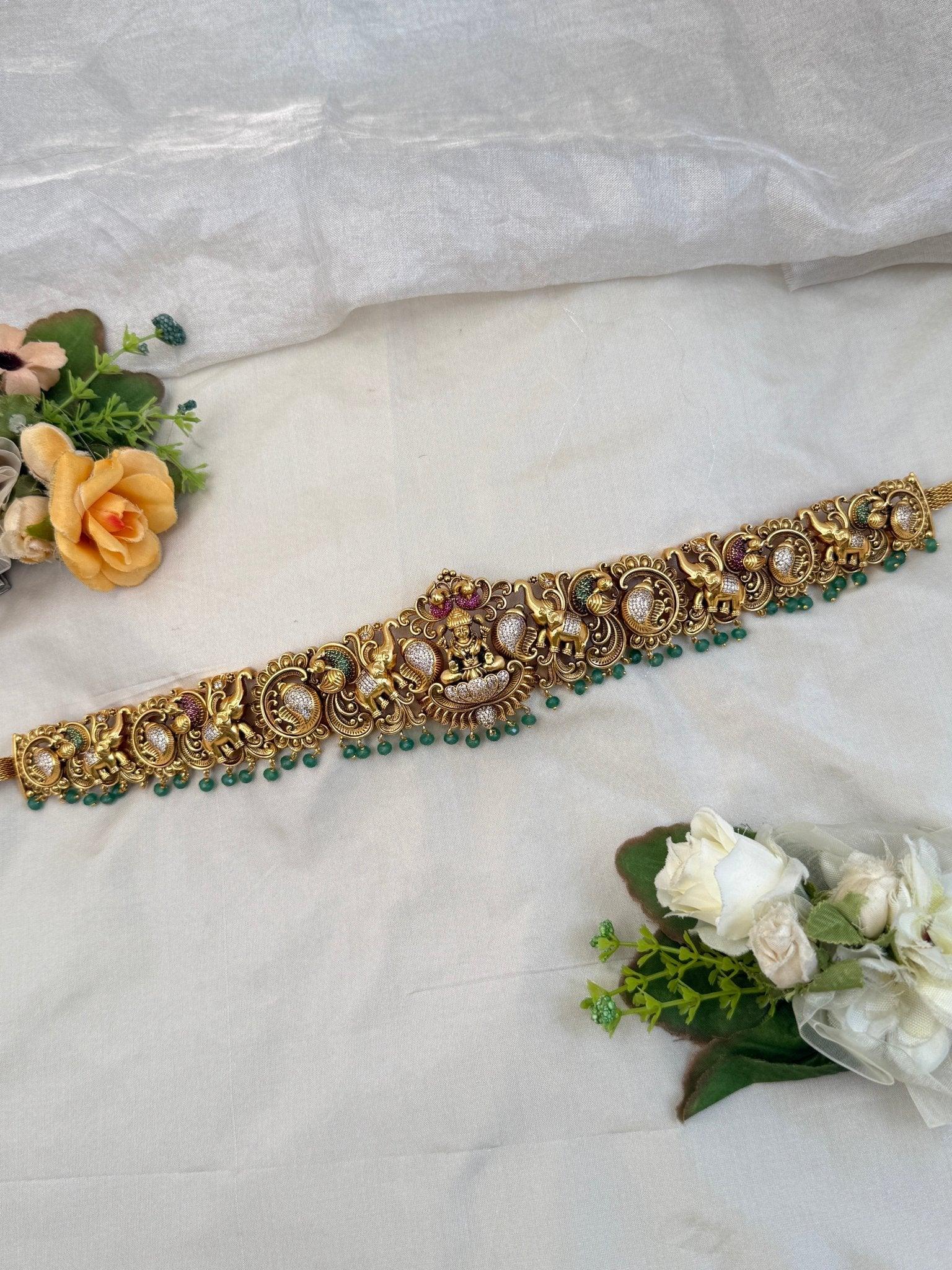 Luxurious Antique Chain Vaddanam Hip Belt 7130 - Mahilas