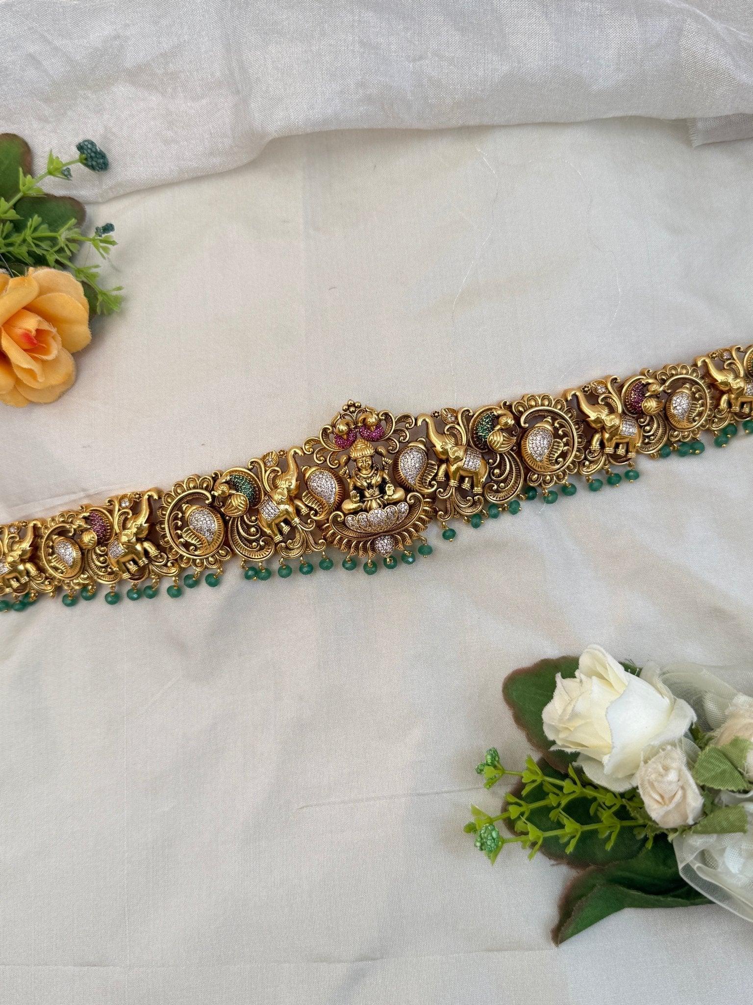 Luxurious Antique Chain Vaddanam Hip Belt 7130 - Mahilas