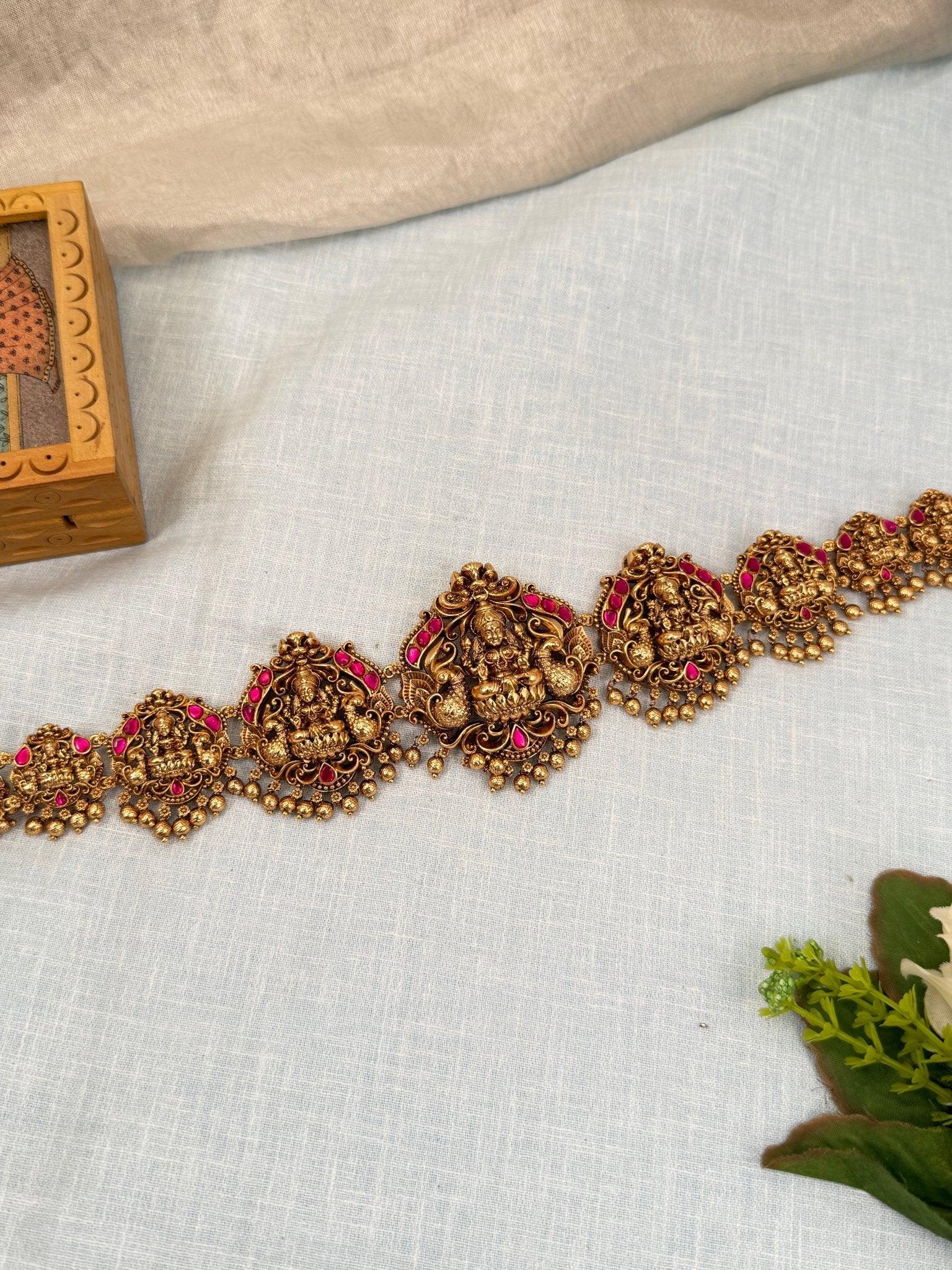 Luxurious Antique Chain Vaddanam Kamarbandh 7089 - Mahilas