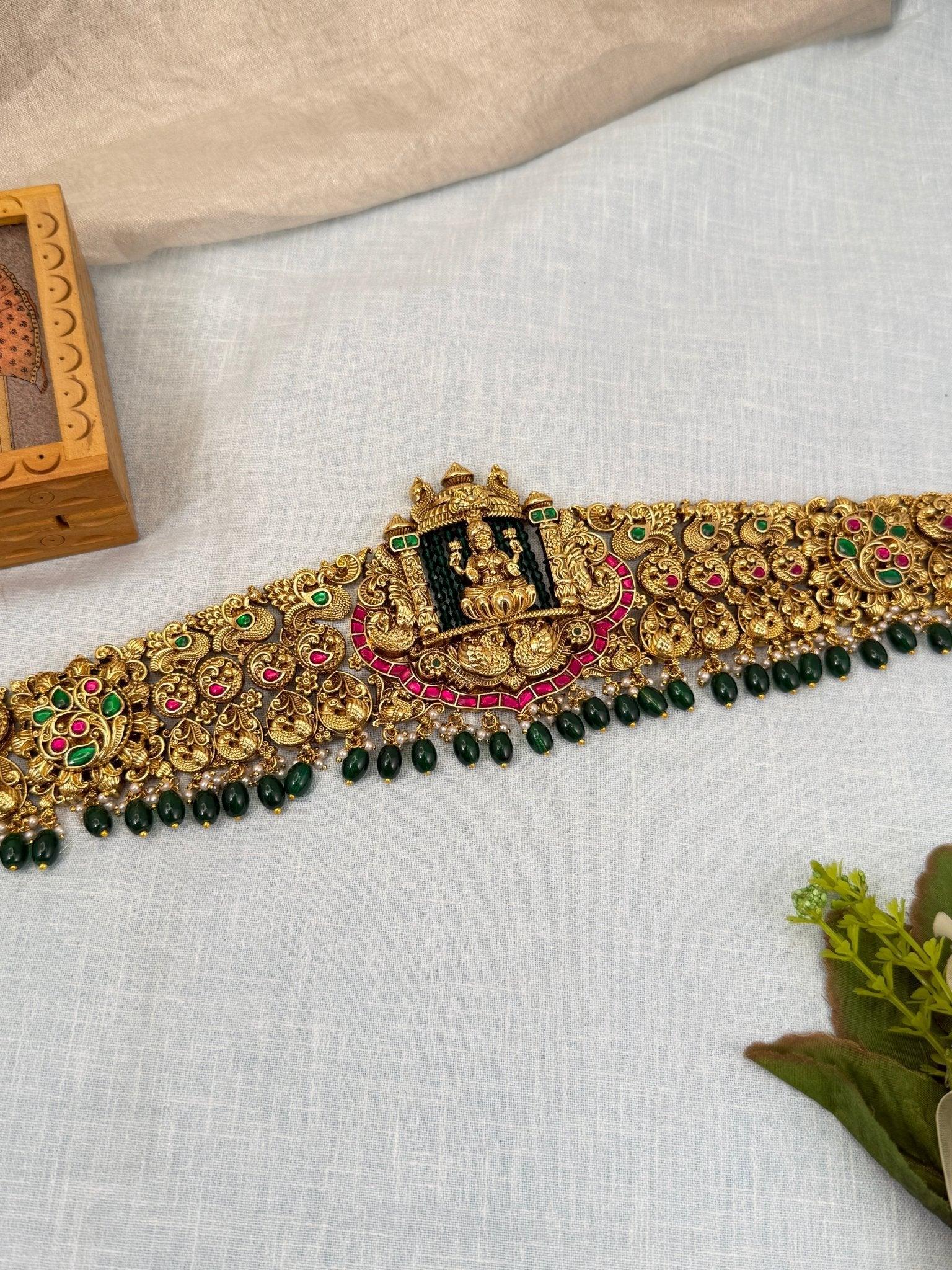 Luxurious Antique Chain Vaddanam Kamarbandh 7096 - Mahilas