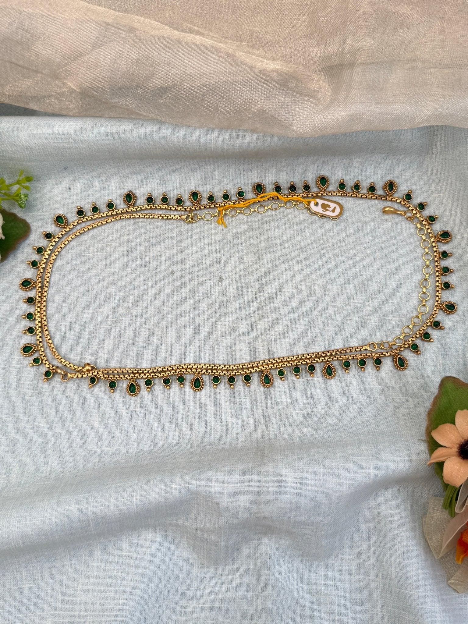 Luxurious Antique Chain Vaddanam Kamarbandh 7136 - Mahilas