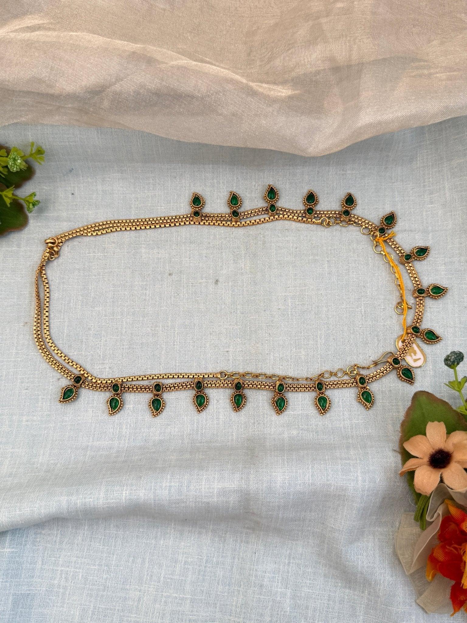 Luxurious Antique Chain Vaddanam Kamarbandh 7140 - Mahilas