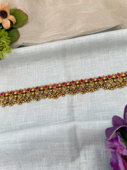 Luxurious Antique Chain Vaddanam Kamarbandh 8032 - Mahilas