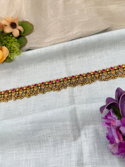 Luxurious Antique Chain Vaddanam Kamarbandh 8032 - Mahilas