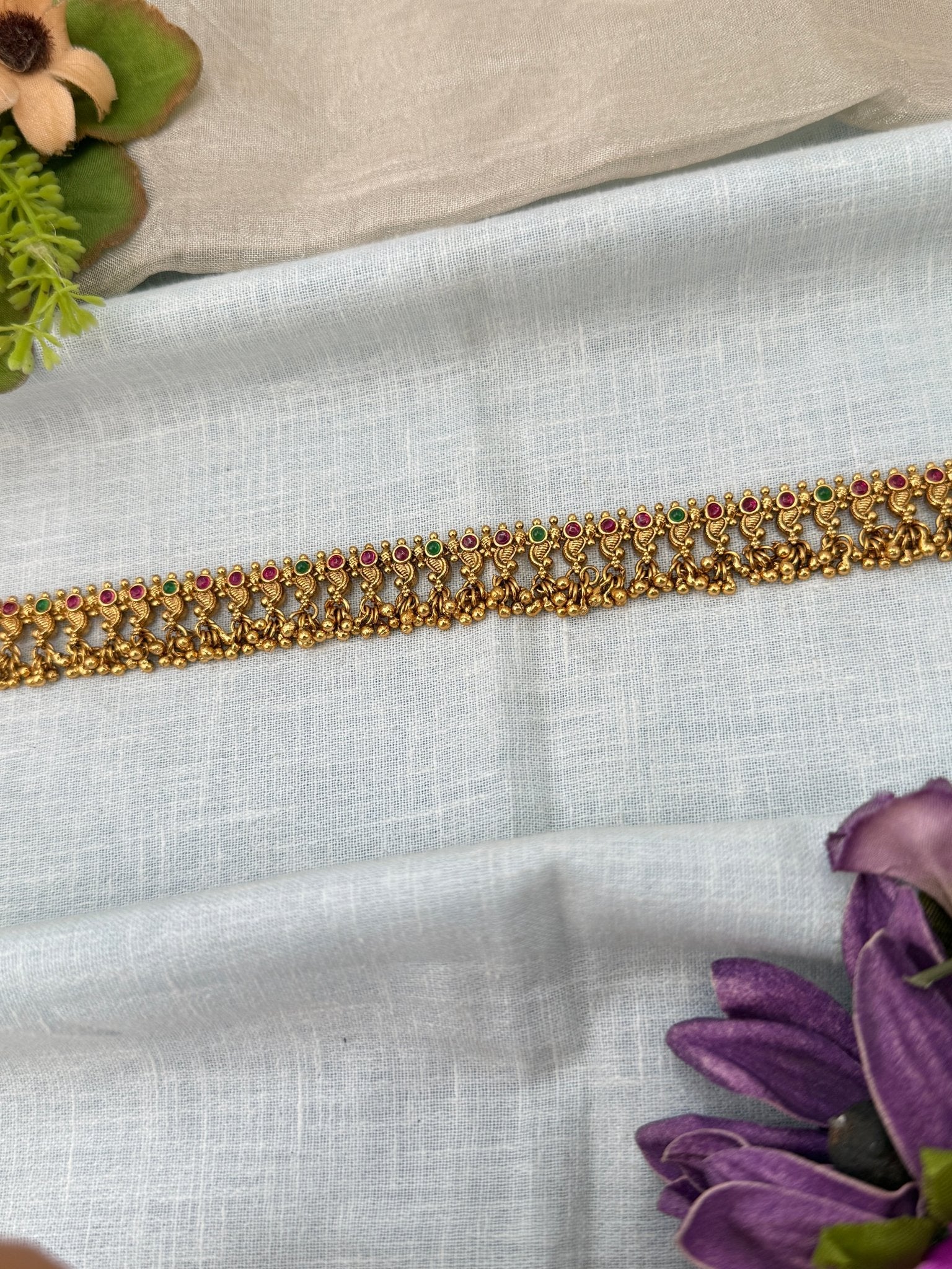 Luxurious Antique Chain Vaddanam Kamarbandh 8033 - Mahilas