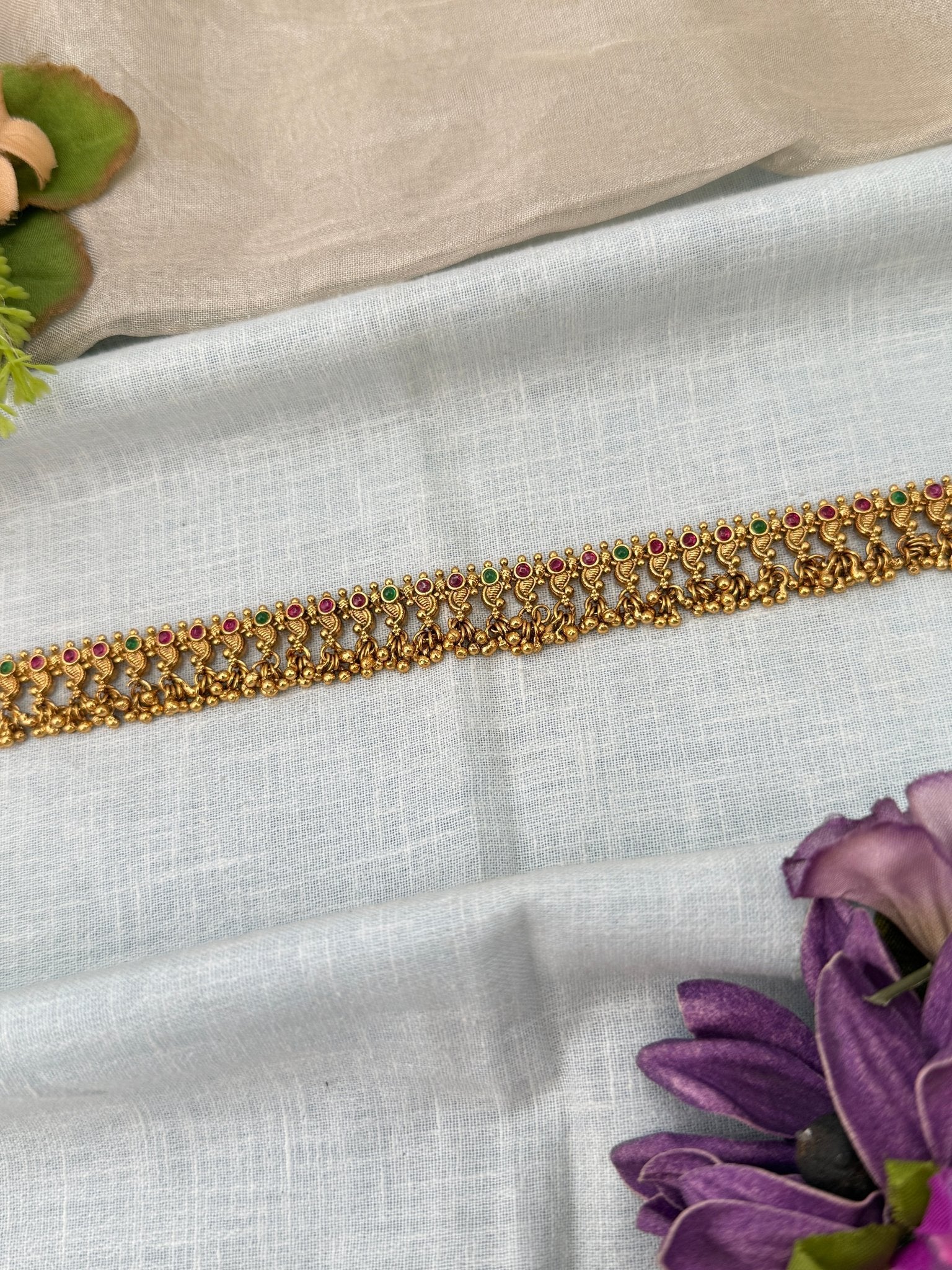 Luxurious Antique Chain Vaddanam Kamarbandh 8033 - Mahilas
