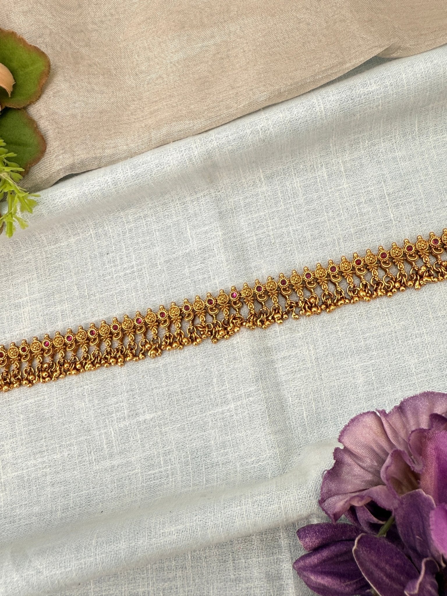 Luxurious Antique Chain Vaddanam Kamarbandh 8036 - Mahilas