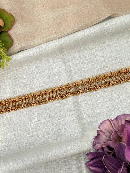 Luxurious Antique Chain Vaddanam Kamarbandh 8036 - Mahilas