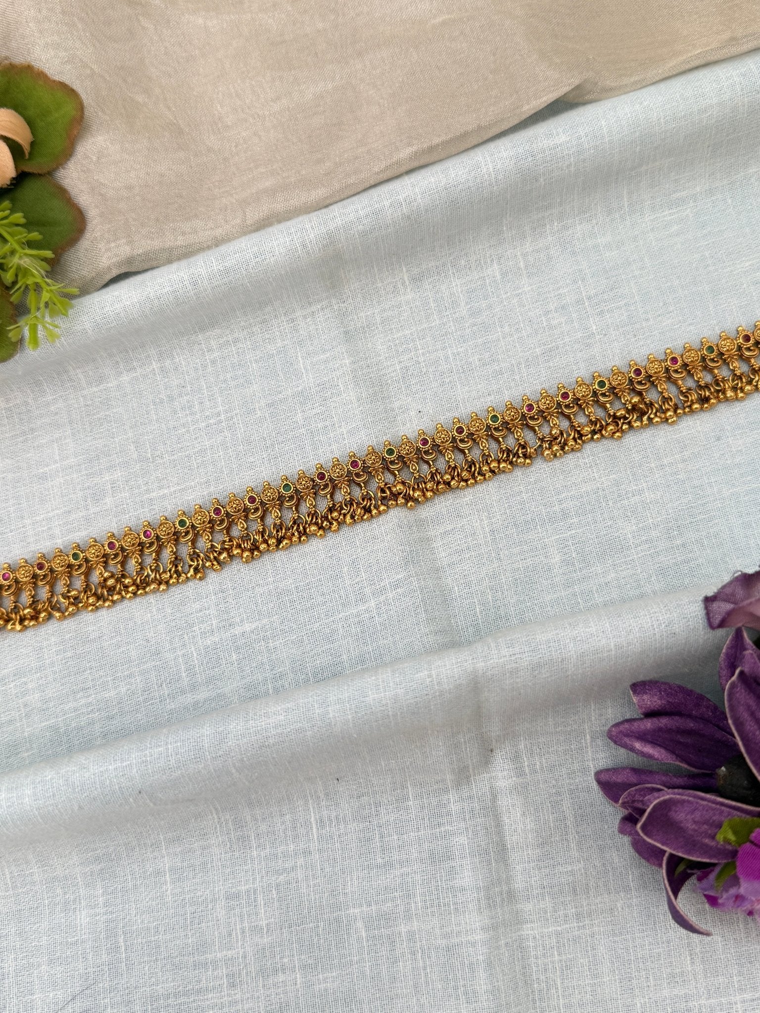 Luxurious Antique Chain Vaddanam Kamarbandh 8037 - Mahilas