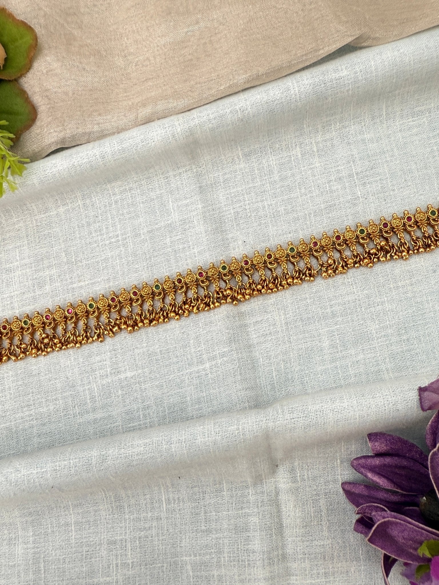 Luxurious Antique Chain Vaddanam Kamarbandh 8037 - Mahilas