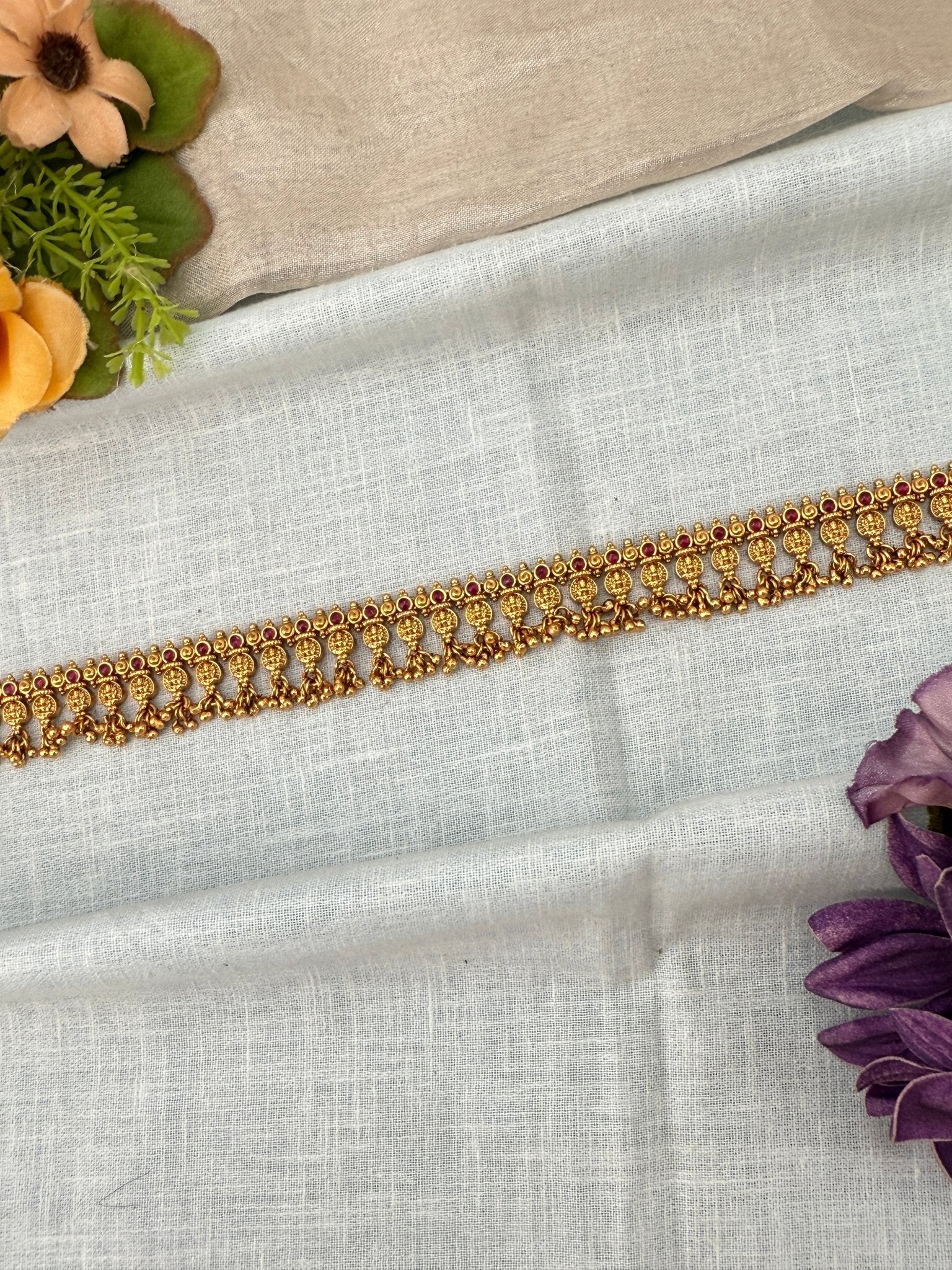 Luxurious Antique Chain Vaddanam Kamarbandh 8038 - Mahilas