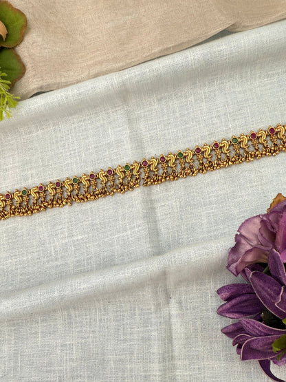Luxurious Antique Chain Vaddanam Kamarbandh 8039 - Mahilas