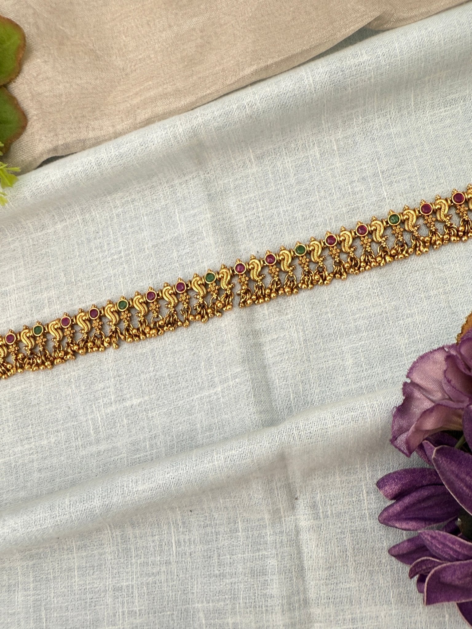 Luxurious Antique Chain Vaddanam Kamarbandh 8039 - Mahilas