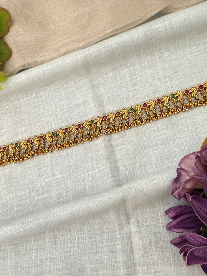 Luxurious Antique Chain Vaddanam Kamarbandh 8039 - Mahilas