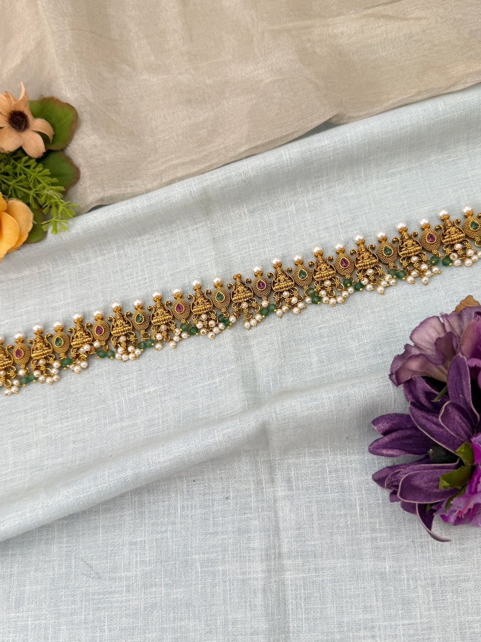 Luxurious Antique Chain Vaddanam Kamarbandh 8049 - Mahilas