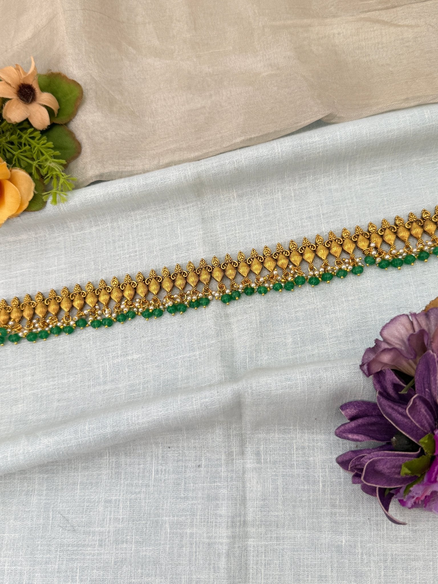 Luxurious Antique Chain Vaddanam Kamarbandh 8051 - Mahilas