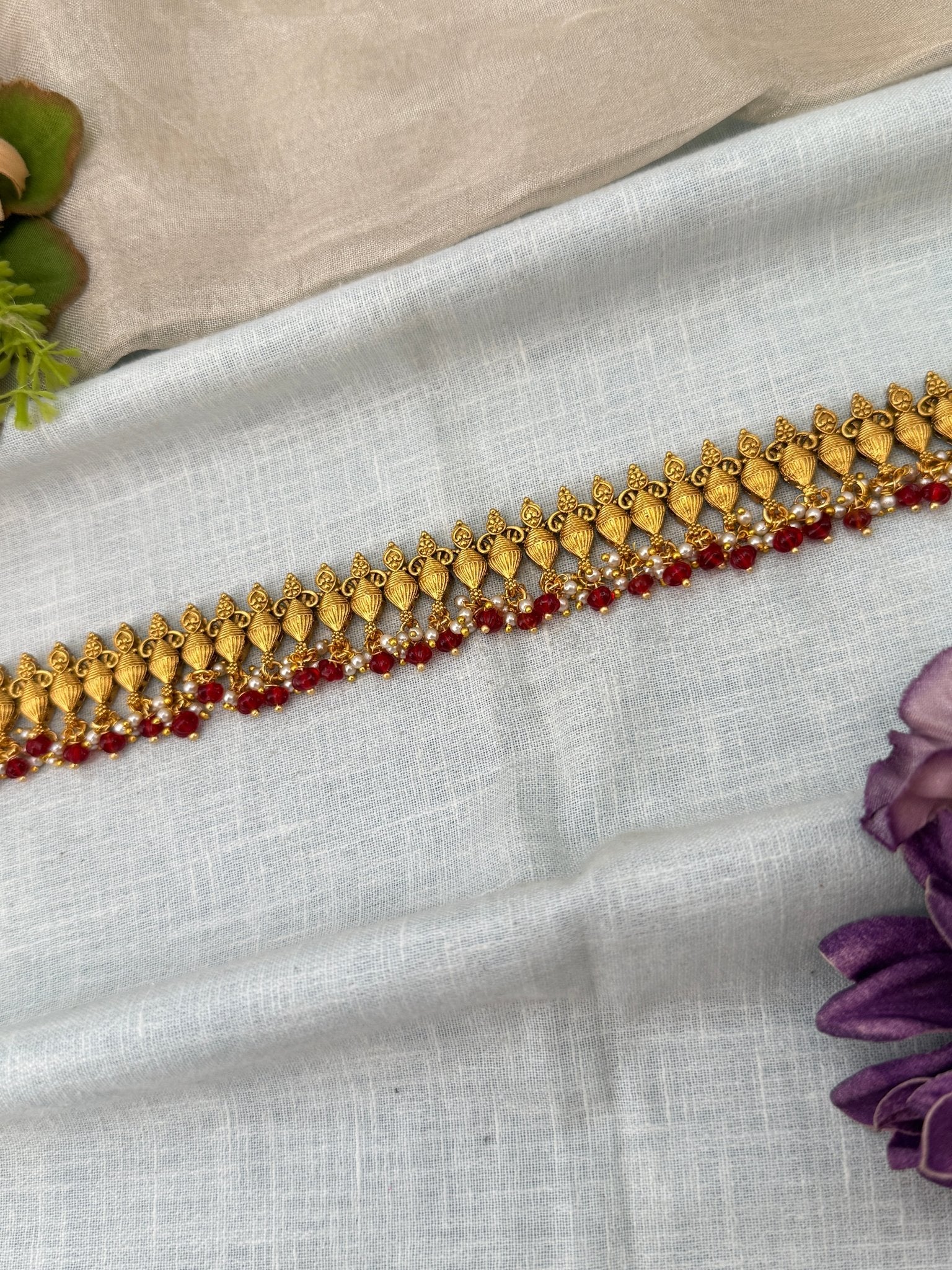 Luxurious Antique Chain Vaddanam Kamarbandh 8052 - Mahilas