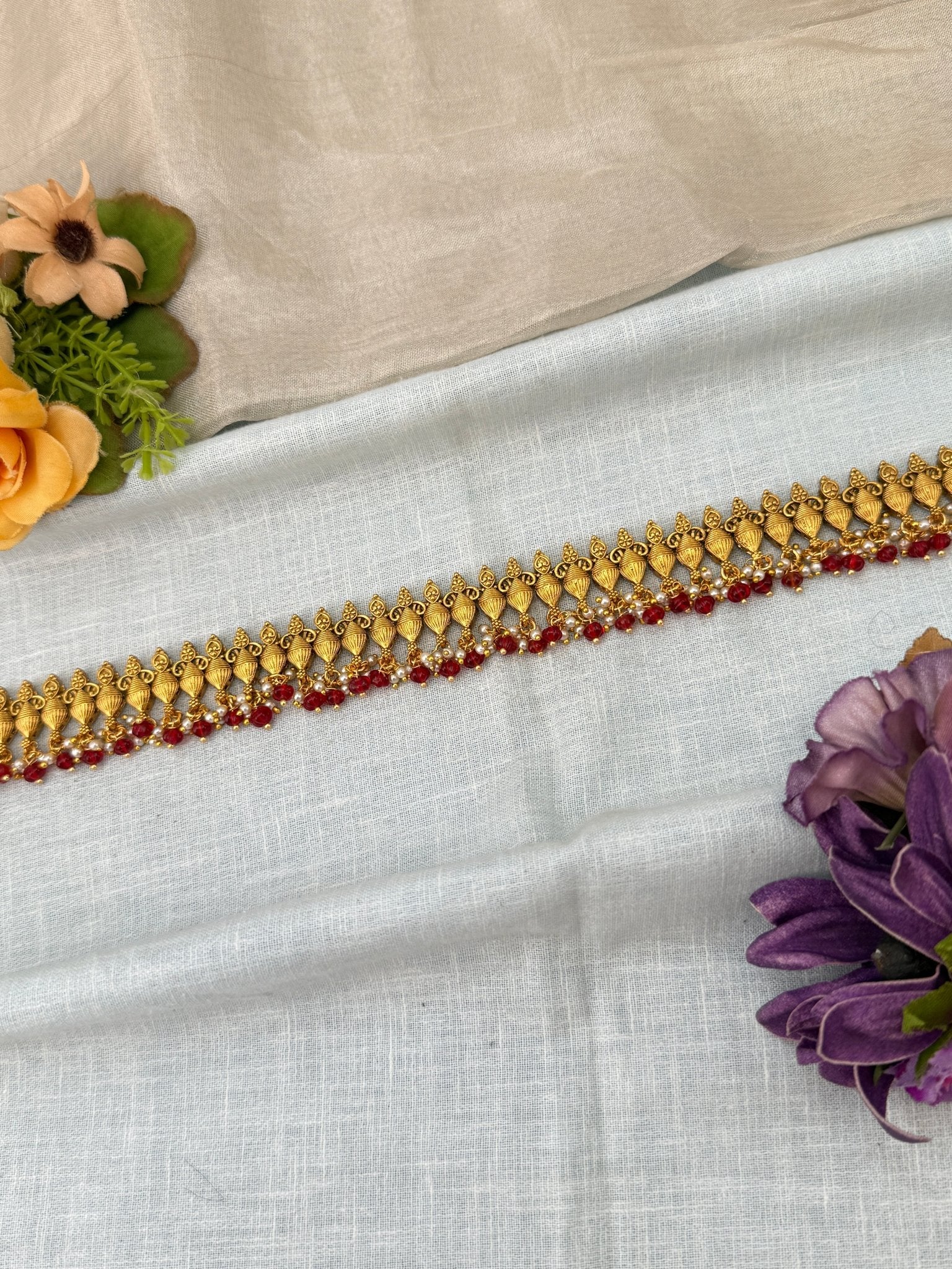 Luxurious Antique Chain Vaddanam Kamarbandh 8052 - Mahilas