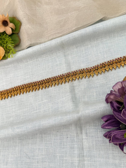 Luxurious Antique Chain Vaddanam Kamarbandh 8056 - Mahilas