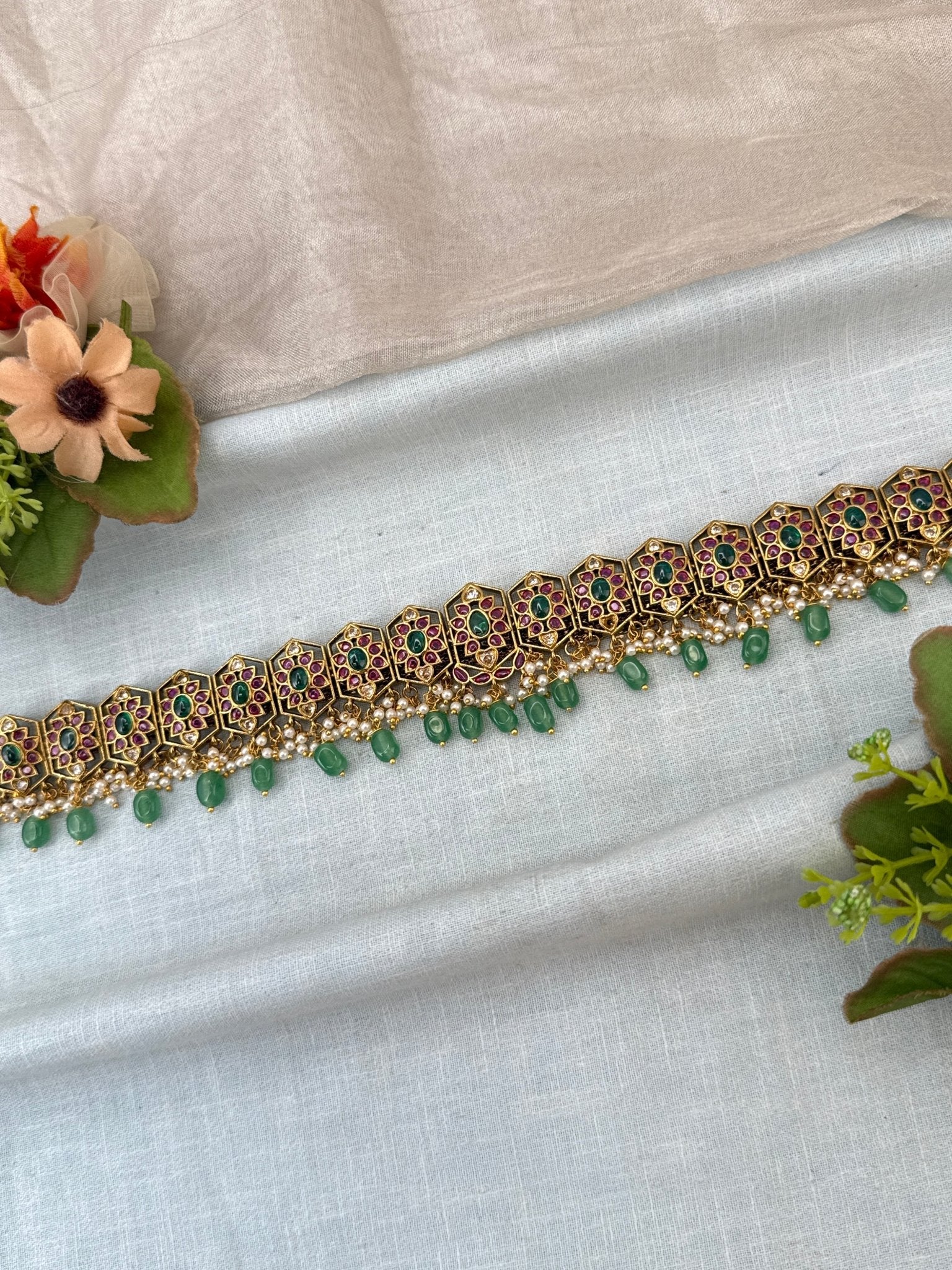 Luxurious Antique Chain Vaddanam Kamarbandh 8070 - Mahilas