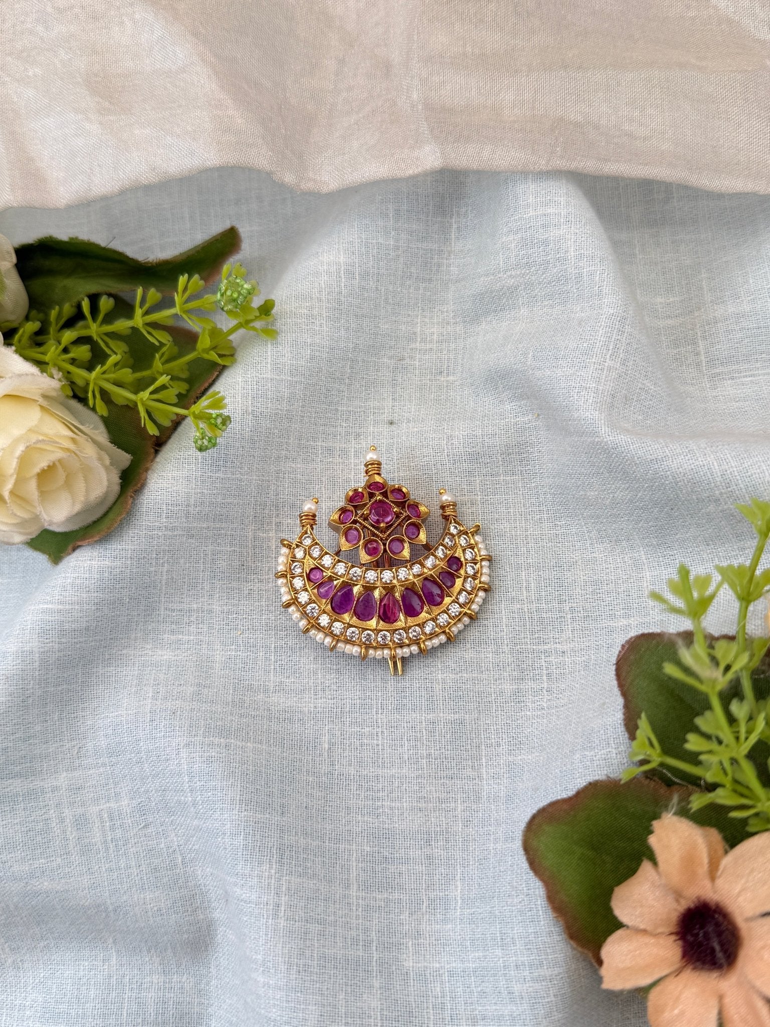 Luxurious Antique Chandra Jadebille 0133 - Mahilas