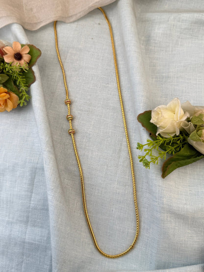 Luxurious Antique Gold Like Mop Chain 24 inch 1051 - Mahilas