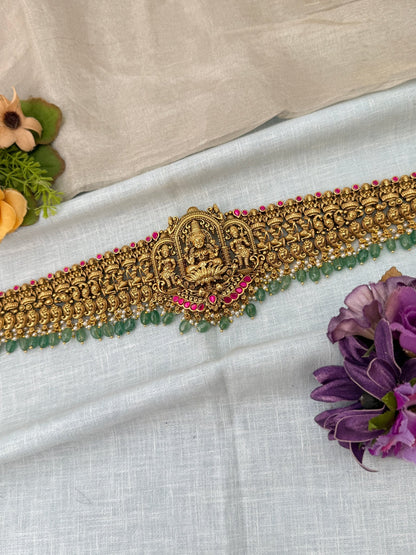 Luxurious Antique Grand Chain Vaddanam Kamarbandh 8048 - Mahilas