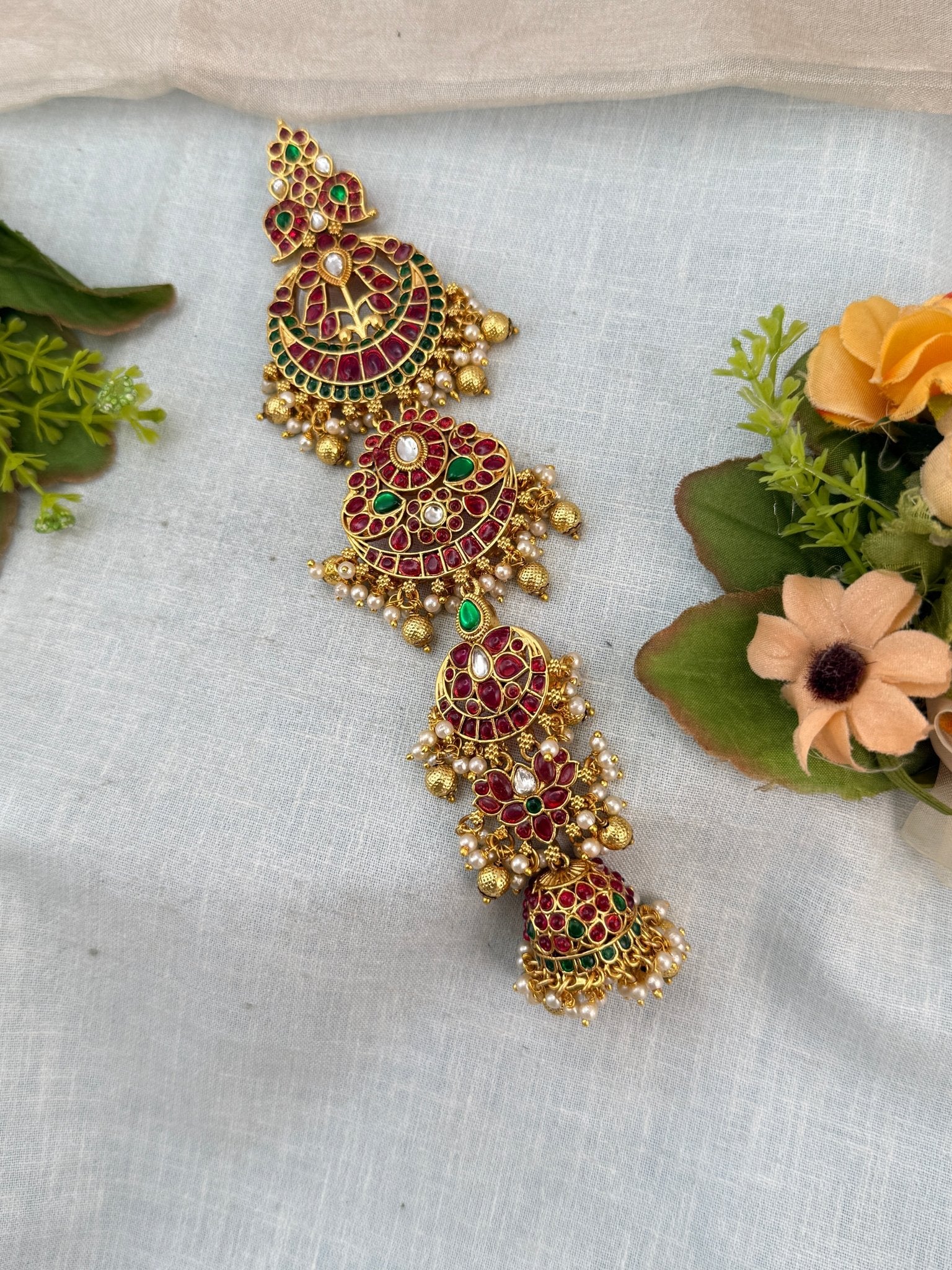 Luxurious Antique Kundan Jadebille 3053 - Mahilas