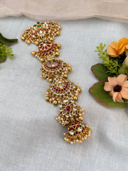 Luxurious Antique Kundan Jadebille 3056 - Mahilas