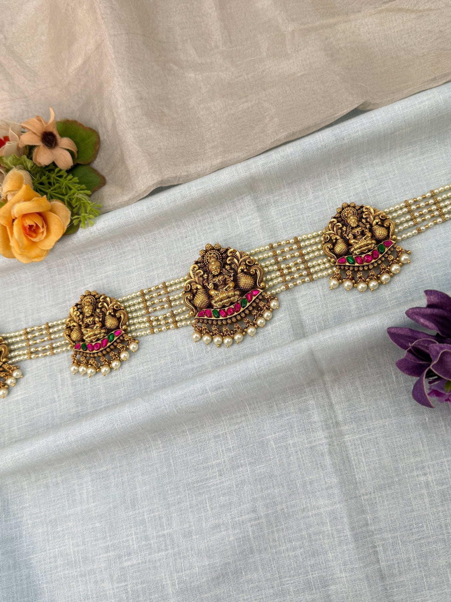 Luxurious Antique Layer Chain Vaddanam Kamarbandh 8028 - Mahilas