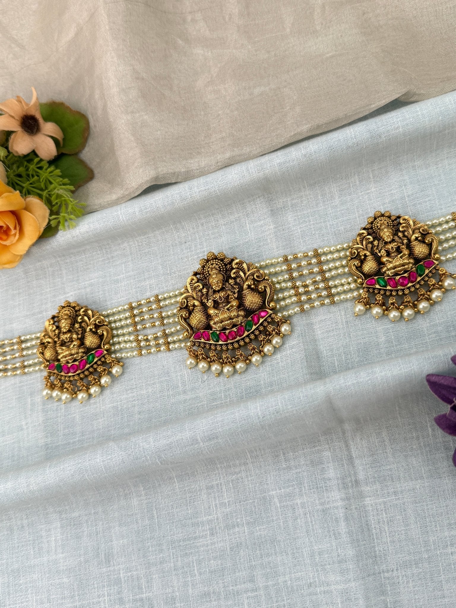 Luxurious Antique Layer Chain Vaddanam Kamarbandh 8028 - Mahilas