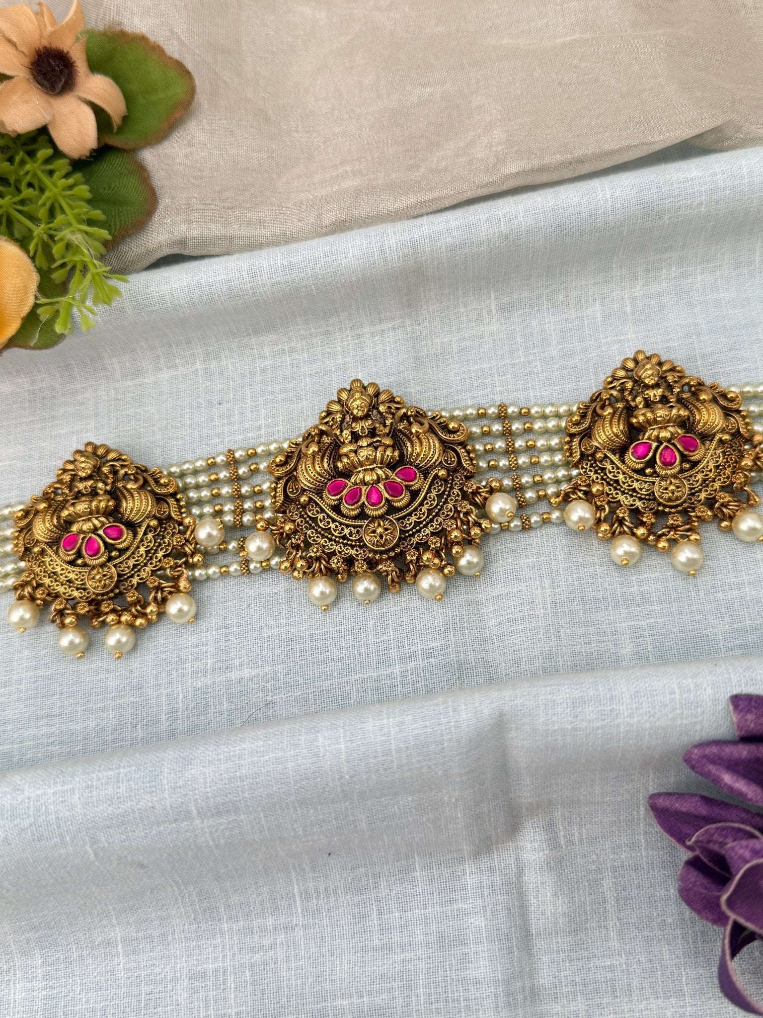 Luxurious Antique Layer Chain Vaddanam Kamarbandh 8031 - Mahilas