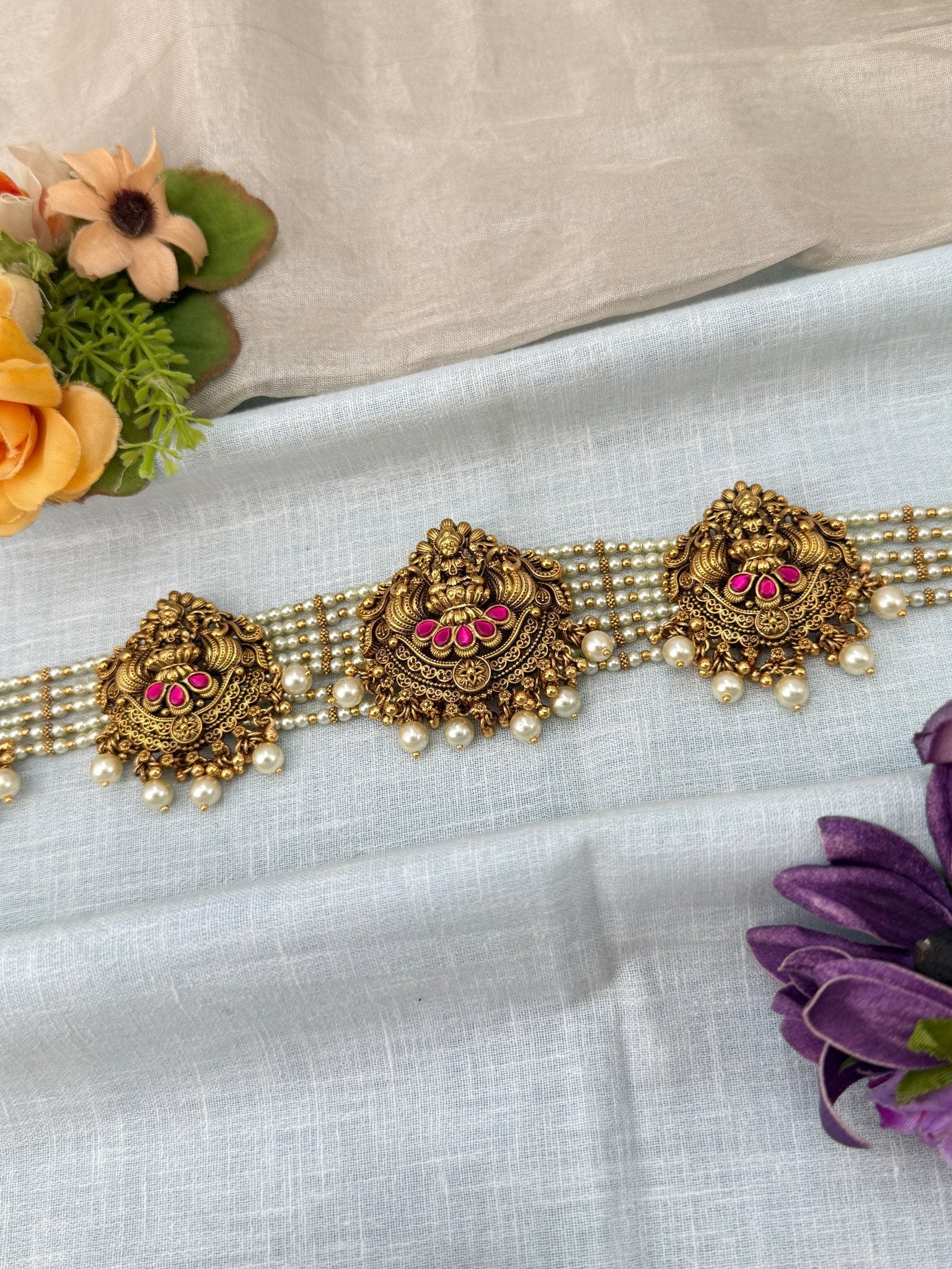 Luxurious Antique Layer Chain Vaddanam Kamarbandh 8031 - Mahilas