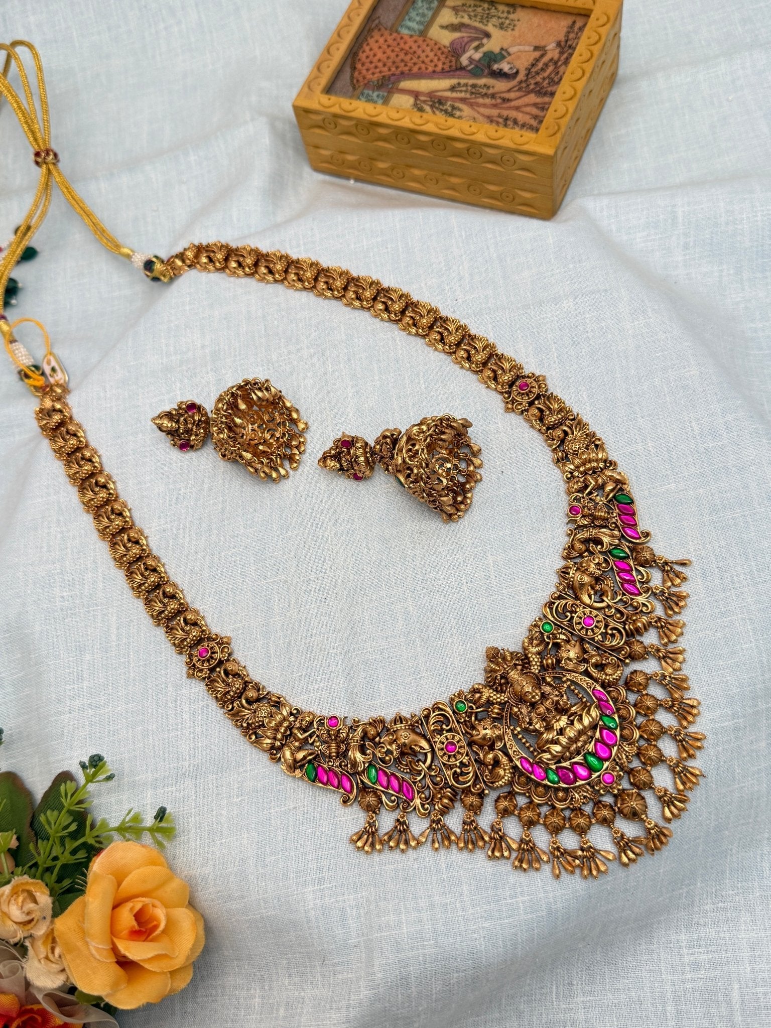 Luxurious Antique Long Necklace 472 - Mahilas