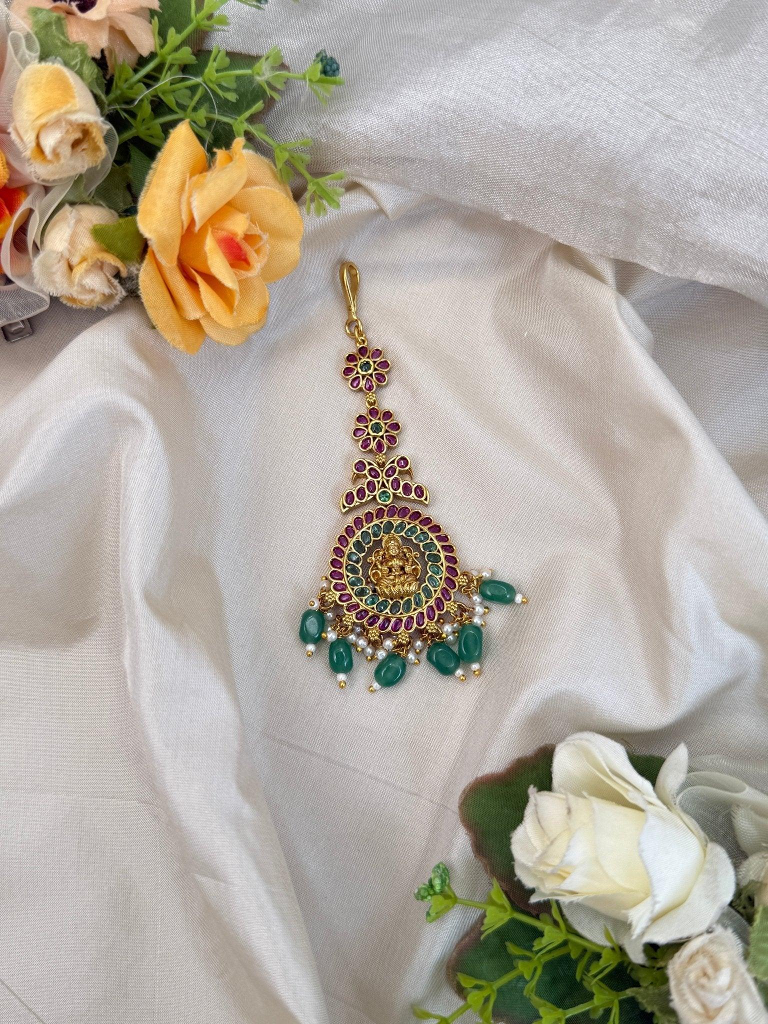 Luxurious Antique Maang Tikka 261 - Mahilas