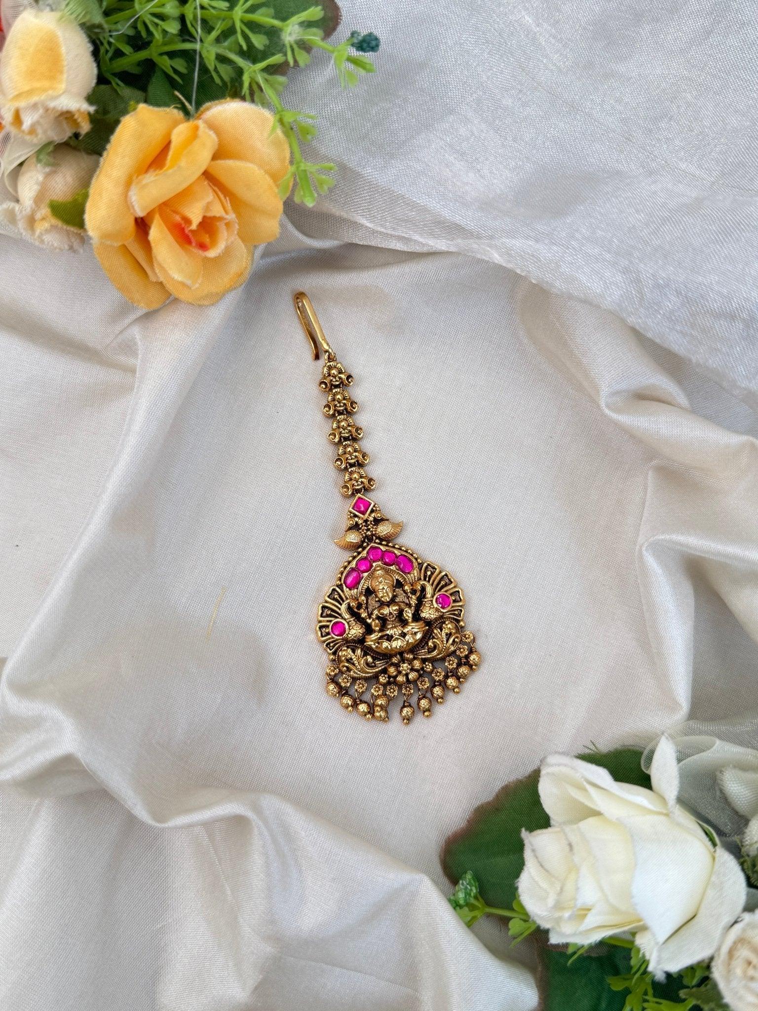 Luxurious Antique Maang Tikka 272 - Mahilas