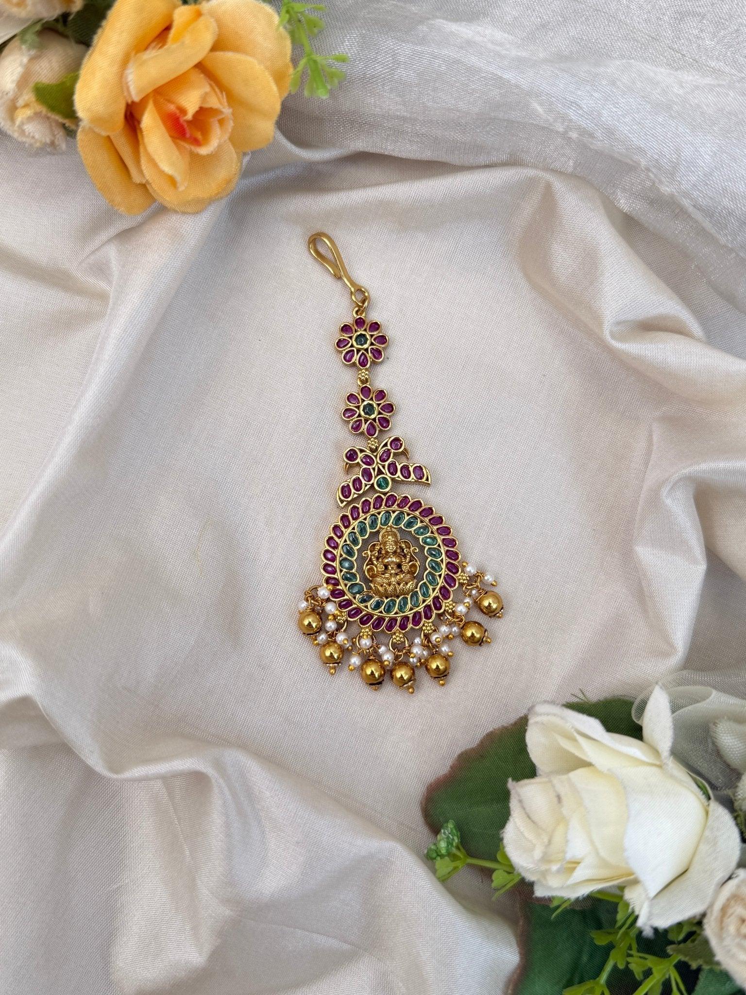Luxurious Antique Maang Tikka 274 - Mahilas