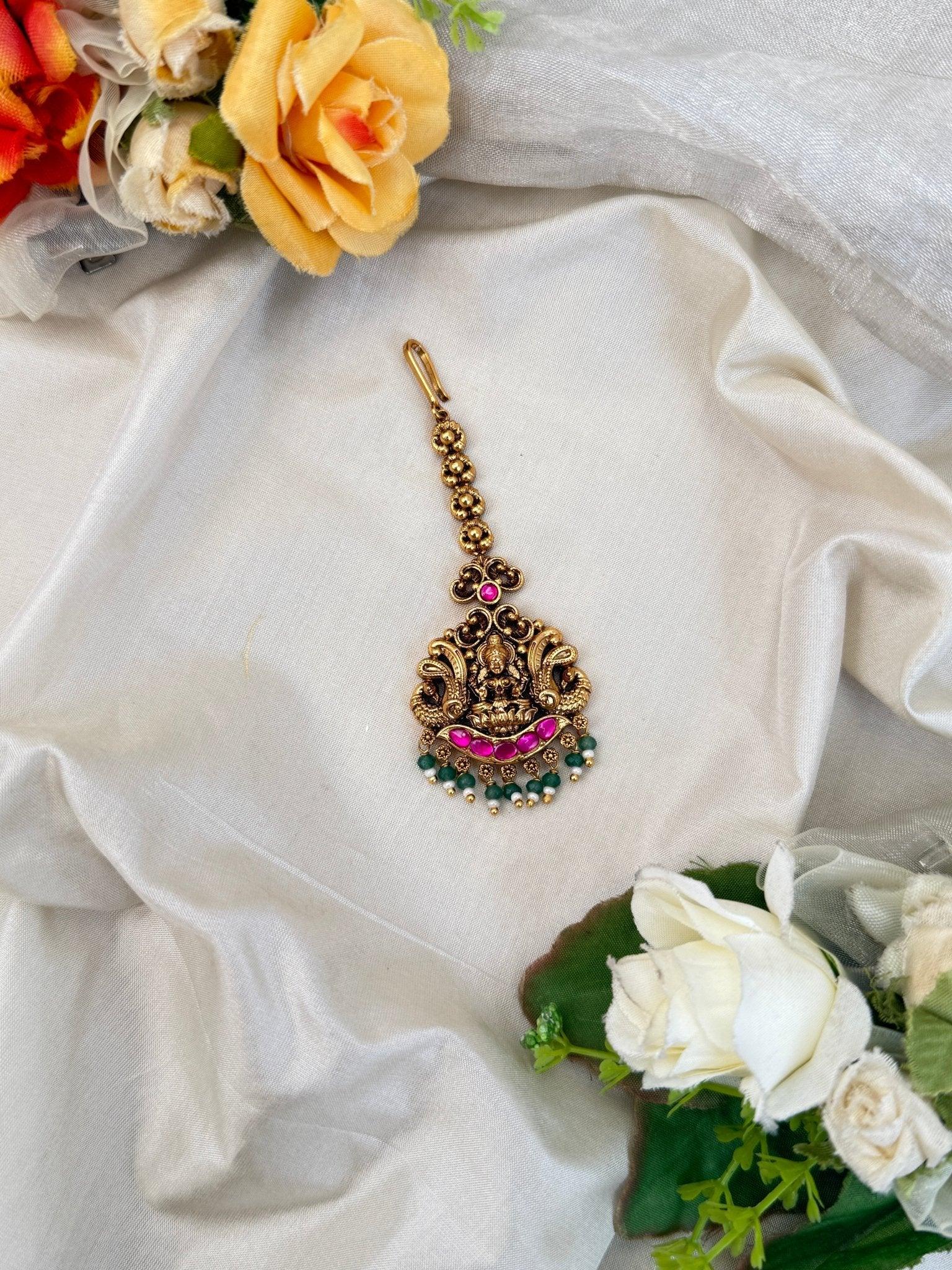 Luxurious Antique Maang Tikka 284 - Mahilas