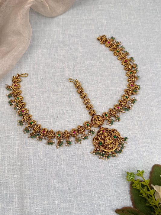 Luxurious Antique Mathapati Maang Tikka 4362 - Mahilas