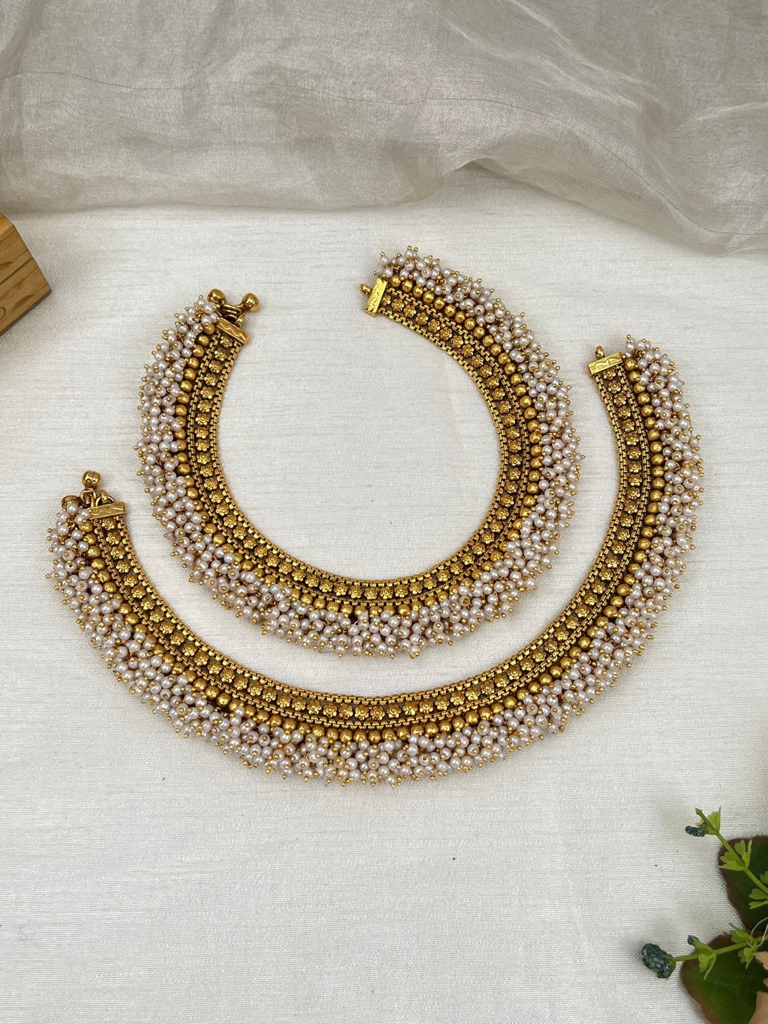 Luxurious Antique Payal Anklet 0217 - Mahilas