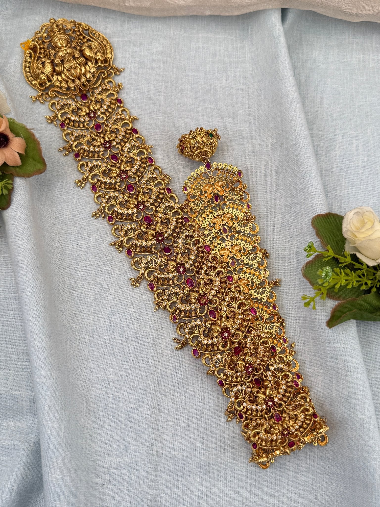 Luxurious Antique Premium Bridal Long Jadebille 495 - Mahilas