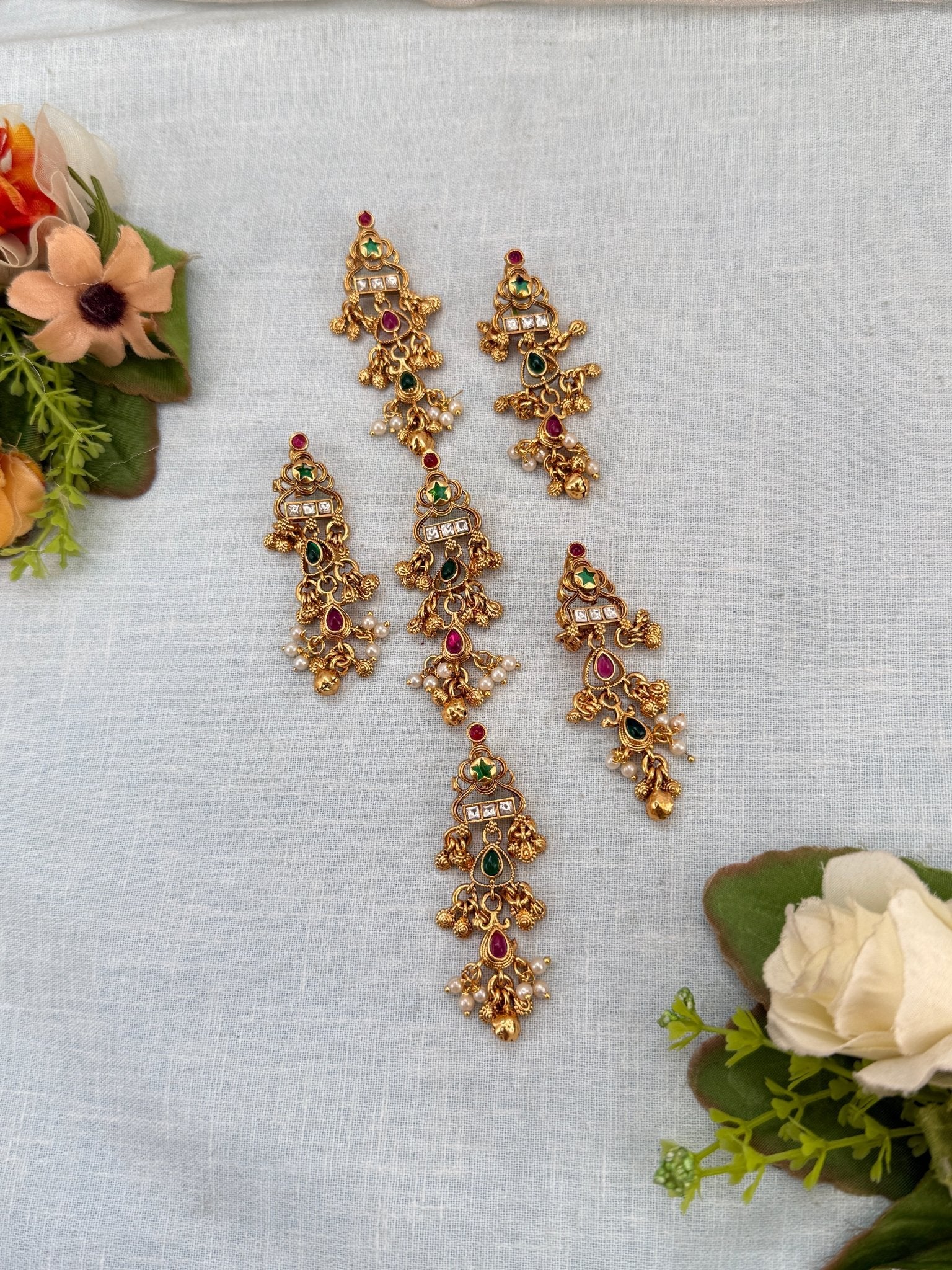 Luxurious Antique Set of 6 Jadebille 3081 - Mahilas