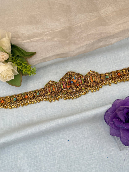 Luxurious Antique Srinivasa Kalyana Vaddanam Chain Type 7262 - Mahilas