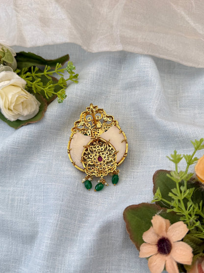 Luxurious Antique Stone Pendant 361 - Mahilas