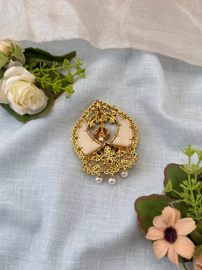Luxurious Antique Stone Pendant 362 - Mahilas