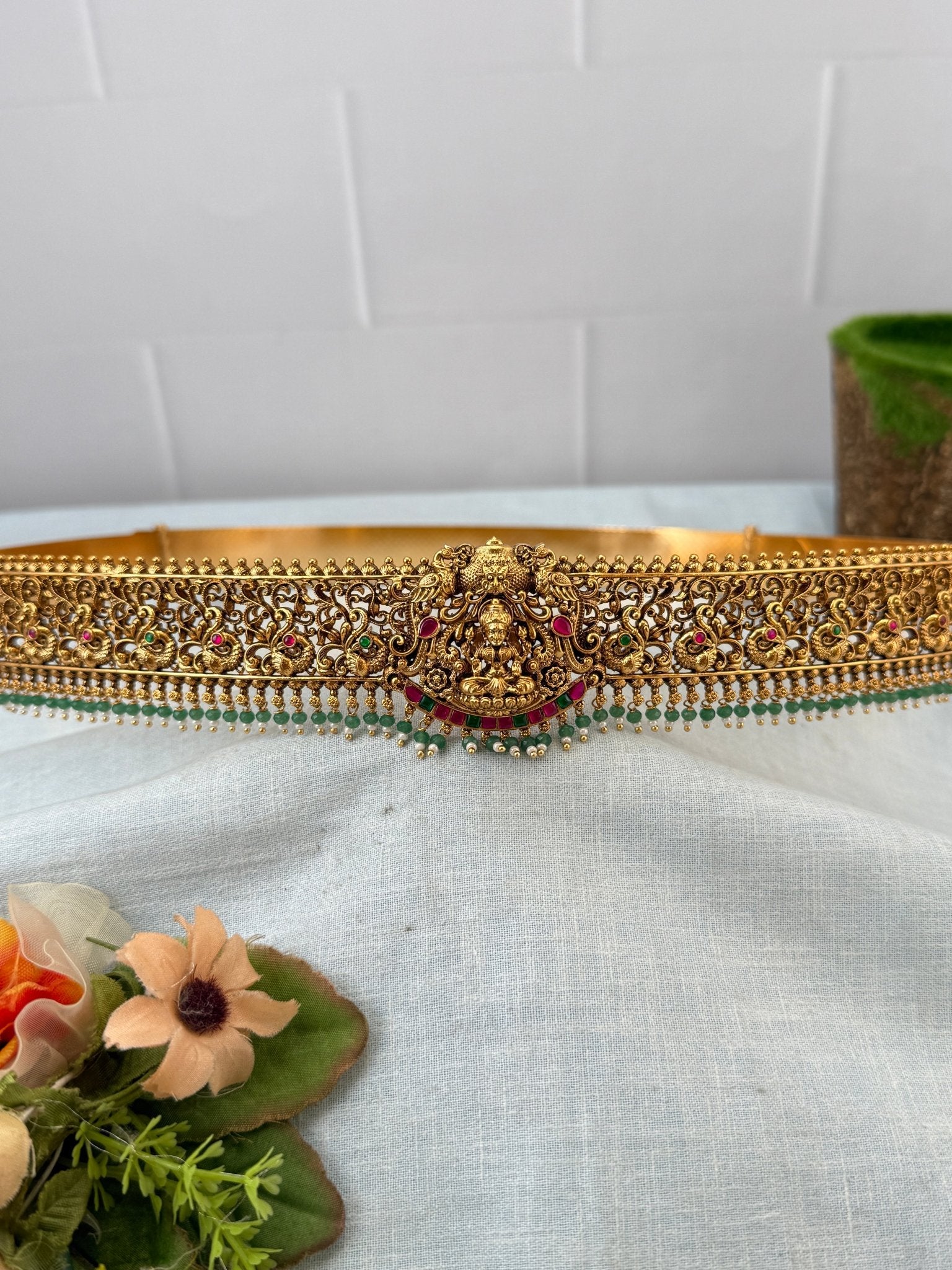 Luxurious Antique Vaddanam Belt Kamarbandh 8069 - Mahilas