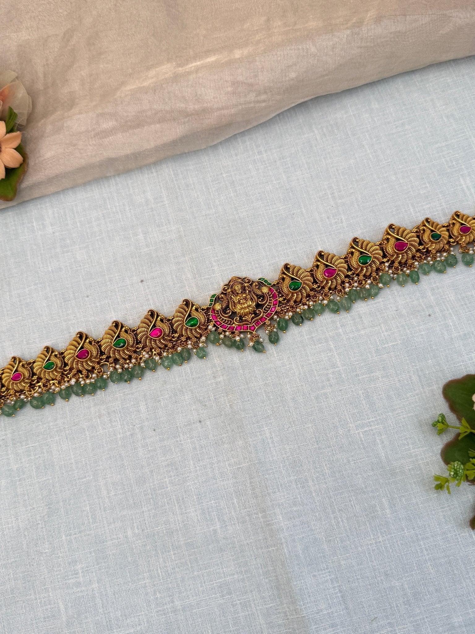 Luxurious Antique Vaddanam Kamarbandh 7177 - Mahilas