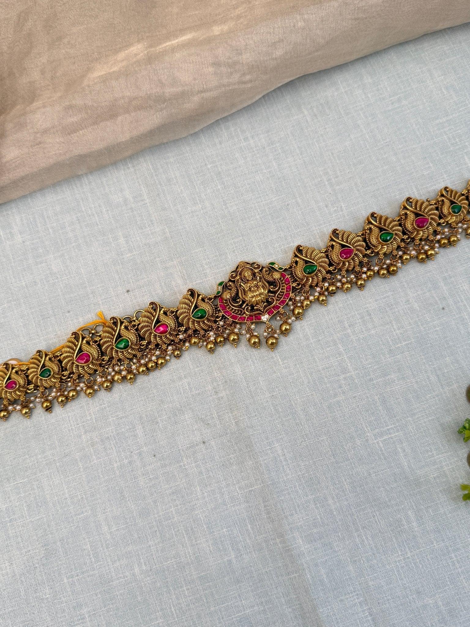 Luxurious Antique Vaddanam Kamarbandh 7178 - Mahilas